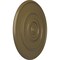 Ekena Millwork Traditional Reece Ceiling Medallion (Canopies up to 5 7/8"), 24 3/8"OD x 1 1/8"P, Mississippi Mud CM24REMMF - alternate 5